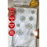 karanca parti süs Papatya Temalı Masa Örtüsü Kullan At Plastik Doğum Günü Partisi İçin