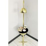 Karanfil Gold Tek Sehpalı Lambader