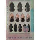 Karanfil Kozmetik 3 Paket Ocean Kendinden Yapışkanlı Takma Tırnak Kasu792