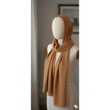karanfil TESETTÜR KADIN CAMEL ŞİFON ŞAL
