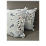 Karani Home 2 Adet Fermuarlı Yastık Kılıfı - 50 × 70 cm - Gece Mavisi