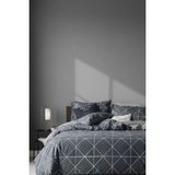 Karani Home Çift Taraflı Çift Kişilik Nevresim Takımı - Siyah - Antrasit - 220 x 240 cm