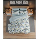 Karani Home Çift Taraflı Çift Kişilik Nevresim Takımı - Turkuaz - Yeşil - 220 x 240 cm