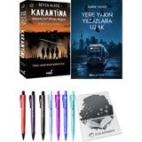 Karantina 4-Yere Yakın Yıldızlara Uzak + Kalem + Not Defteri