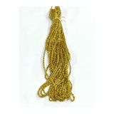 karantuhafiye Altın Sarısı Simli Burgu Şerit / Büküm İp / 3 mm / 10 Metre / BRG122