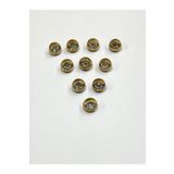 karantuhafiye Taşlı Bluz Düğmesi / Metal Bluz Düğmesi Gold / 10 Adet /2887/ Model 2