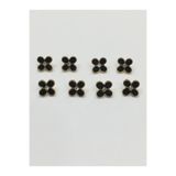 karantuhafiye Taşlı Düğme /bluz Düğmesi 8 Li Set / Metal Taşlı Bluz Düğmesi