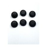 karantuhafiye Trençkot Ceket Düğmesi İtalyan Düğme / Deri Görünümlü / Siyah / 6 lı set / 2,3 cm