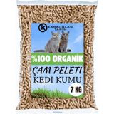 Karaoğlan Tarım Çam Kokulu Topaklaşmayan Kedi Kumu 20LT - 7 kg Doğal Selüloz Peleti