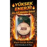 Karaoğlan Tarım Çam Peleti Sobası Organik Dumansız A1 Sertifikalı Tescilli Yakıtı - 20 KG