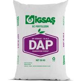 Karaoğlan Tarım Dap 18‑46‑0 – 25 kg | Yüksek Fosforlu Taban Gübre Bölünmüş Beyaz Ambalajda Gönderilir