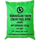 Karaoğlan Tarım Yeşil Bitki ve Çim Gübresi Bitki Coşturan Gübre Amonyum Sülfat Şeker Gübre - 1 Kg