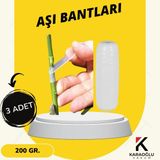Karaoğlu Vakum Ambalaj 3 Adet Aşı Bandı Ağaç Aşı Bandı Fidan Aşı Bandı