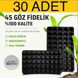 Karaoğlu Vakum Ambalaj 30 Adet 45 Göz Fide Viyol (Fide Altlığı Fide Viyolü) - 52x32x30Adet