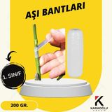 Karaoğlu Vakum Ambalaj 5 Adet Aşı Bandı Ağaç Aşı Bandı Fidan Aşıbandı Slikonlu