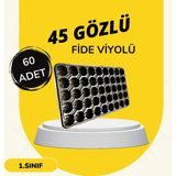 Karaoğlu Vakum Ambalaj 60 Adet 45 Göz Fide Viyol (Fide Altlığı Fide Viyolü) - 52x32x60Adet