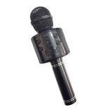 Karaoke Mikrofon Bluetooth Hoparlör Usb Sd Kart Ve Aux Girişli - Siyah