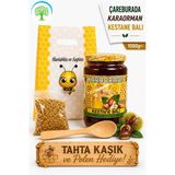 Karaorman Kestane Balı 1000G | Tahta Kaşık Ve Polen Hediye