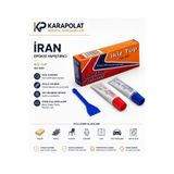 KARAPOLAT İran İkiz Tüp Epoksi Yapıştırıcı Çift Bileşenli Güçlü Metal Ahşap Plastik Seramik Cam Yapıştırıcısı