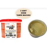 Karapolat Yapı Mobilya Ahşap Tamir Dolgu Macunu Krem 2 Adet