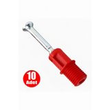 KarapolatYapı Minifix Mili Kendinden Dübelli Minifix 8mm Mobilya Dolap Bağlantı Vidası 10 Adet