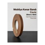 KarapolatYapı Mobilya Kenar Bandı Ceviz 20mmx10mt Ütü Bandı