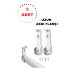 KarapolatYapı Uzun Askı Flanşı Dolap Boru Sabitleme 2 Adet
