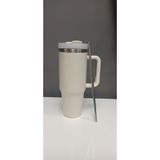 Karasu 304 Paslanmaz Çelik 1200 ml Termos - Bej - 1,2 lt