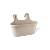 Karasu Inci Askılı Saksı 6,2 Lt. (37 x 27,5 x 26 Cm) - Bej