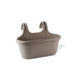 Karasu Inci Askılı Saksı 6,2 Lt. (37 x 27,5 x 26 Cm) - Kahverengi