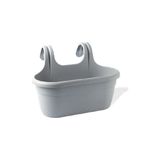 Karasu Inci Askılı Saksı 6,2 Lt. (37 x 27,5 x 26 Cm) - Koyu Gri