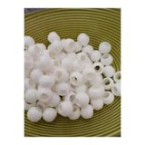 karasu spot Boncuk 100 gr plastik geniş delikli makrome boncuk 10 mm tahmini 300 adet
