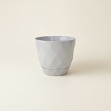 Karasu Yakamoz Saksı - Gri - 9,2 Lt - 27x24 cm
