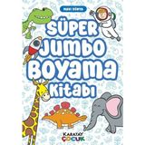 Karatay Çocuk Yayınları Süper Jumbo Boyama Kitabı - Mavi Dünya
