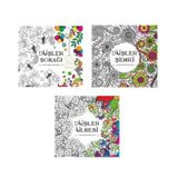 Karatay Düşler Ülkesi Düşler Şehri Düşler Sokağı 3'lü Mandala Boyama Seti