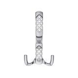 Karatay Portmanto Askısı, Metal Vestiyer Askısı, 20 Gr, Dolap ve Duvar Askılığı, Krom (Vidalı)