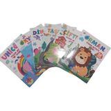 karatay yayınları 4e 50 sticker aktivite kitabı (6 lı set) - Yok