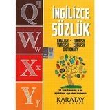 Karatay Yayınları 4E İngilizce Sözlük Büyük Karton Kapak Karatay Yayınevi 153-08-2621