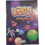 Karatay Yayınları 4E Uzay Boyama Kitabı 128 Sayfa
