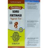 Karatay Yayınları 8.Sınıf Tüm Dersler Yaprak Test Soru Fırtınası