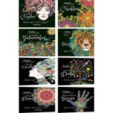 Karatay Yayınları Büyükler Için Boyama (MANDALA) Kitabı Seti-3 (8 KİTAP)