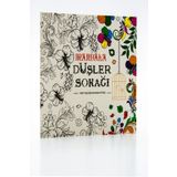 Karatay Yayınları Mandala Düşler Sokağı Boyama Kitabı Yetişkin Boya Defteri, 23x24 cm Büyük Boy, 72 Sayfa