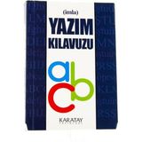 Karatay Yayınları Yazım (Imla) Kılavuzu - Erol Yıldız
