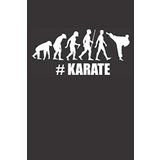 #Karate: Small blank sketchbook (6" X 9"), 120 Pages