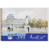 Karatis Art 200 gr 40 Yaprak A5 Spiralli Çok Amaçlı Blok
