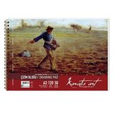Karatis Art A3 120 gr 50 Yaprak Spiralli Çizim Blok Defter