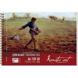 Karatis Art Spiralli 120 gr 50 Yaprak A4 Çizim Bloğu