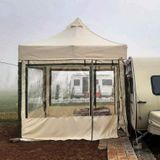 Karavan Çadırı Kış Bahçesi Portatif Outdoor Kamp Çadırı Katlanır Tente (Eko 30x30x0,8mm Profil)