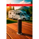 Karavan Su Deposu Klor, Kötü Koku&Renk Önleyici Filtre Yedek Kartuşu CRF-RC-KB-YK-001