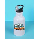 Karavan Teması Matara Suluk 600 ml - Sporcu Suluğu, Büyük Suluk, Spor Matara, Sporcu Sulukları